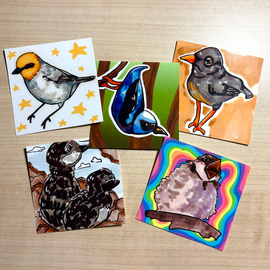 Bird Sticker Set