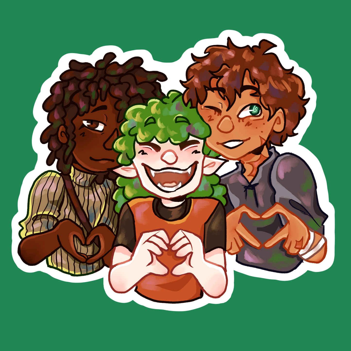 Viridian Sticker